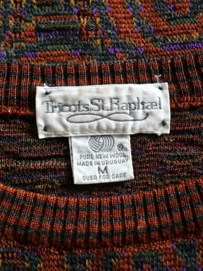 1990's Tricots St.Raphael Wool Knit 