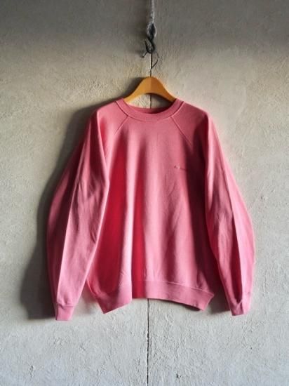 1980's HANES 50:50 Sweat Shirt PINK