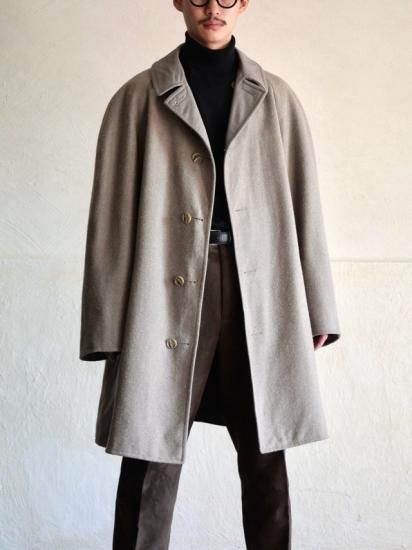 1980's PENDLETON Reversible Coat GREIGE