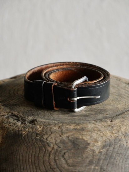 "Craft in USA" Vintage Black Leather Belt