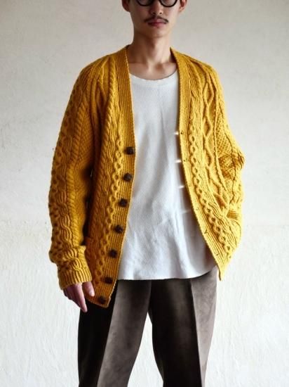 Handmade Vintage Fisherman Knit Cardigan