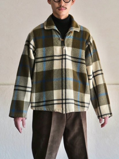 1960's Woolrich Pullover CPO Wool Shirt