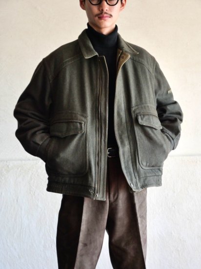 1980's FACIBA Wool&Cotton Reversible Jacket