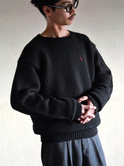 1990's RalphLauren Heavy Wool Knit Sweater