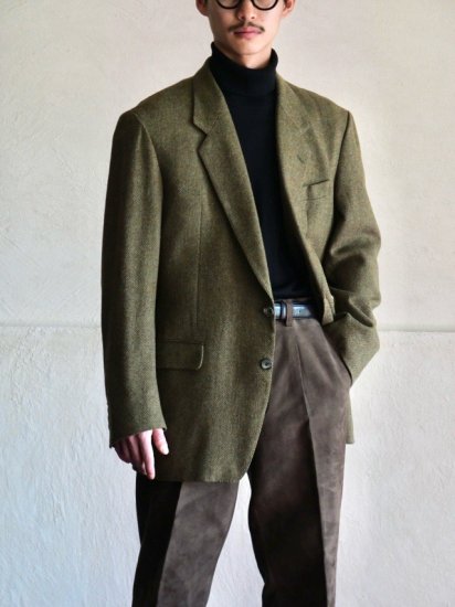 1980's Burberrys' Tweed Tailored Jacket