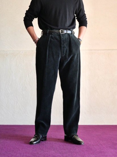 1990's UK PAKEMAN CATTO & CARTER
Wide-wale Corduroy Trousers