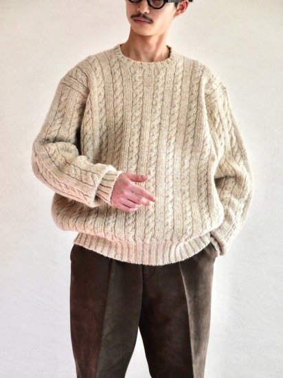 1990's RalphLauren Fisherman Knit Sweater