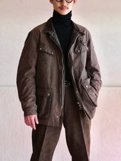 2012A/W Barbour DUKE-INTERNATIONAL
"Rustic Color" / Waxed Cotton & Quilt Lining