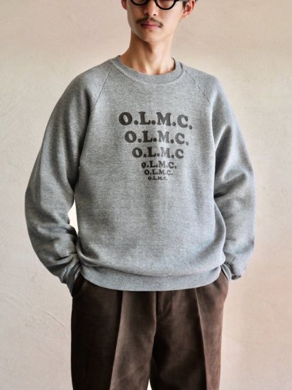 1980's Printed Sweat Shirt "O.L.M.C....."