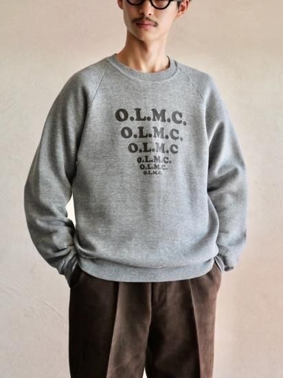 1980's Printed Sweat Shirt "O.L.M.C....."