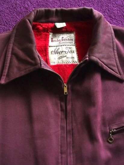 1950's IRVIN FOSTER Wool Gabardine Jacket - Vintage & Archive