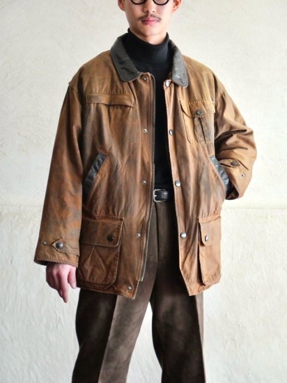 1996's Vintage Barbour/Backhouse BUSHMAN Rustic Brown / Made in England.
