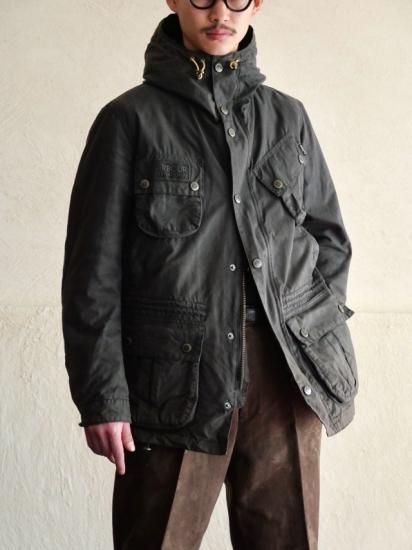 2010's~ Barbour INTERNATIONAL FOG PARKA Fade Black / LADIES 2010's~ Barbour INTERNATIONAL FOG PARKA Fade Black / LADIES