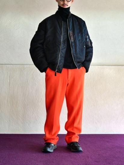 1980's Wool Hunting Sports Trousers ORANGE
