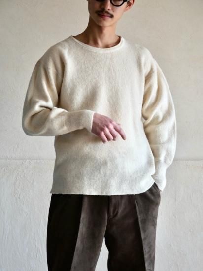 1940~50's USA Wool&Nylon Thermal Shirt