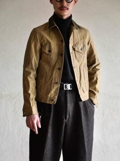 LEVI'S  FILSON Oiled Canvas Trucker Jacket