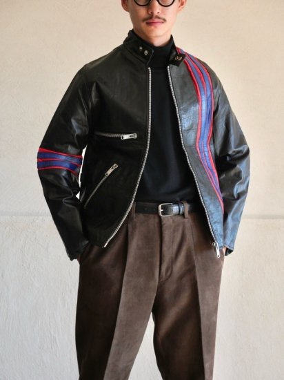 UK Remake Leather Riders Jacket