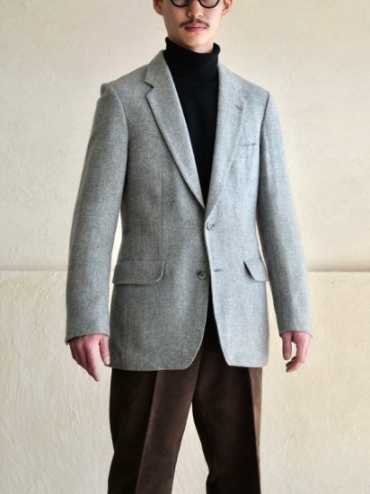 1980's UK Vintage Donegal Tweed Jacket 