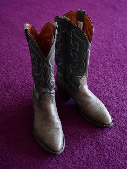 1980~90's Vintage Western Boots / Made in USA.