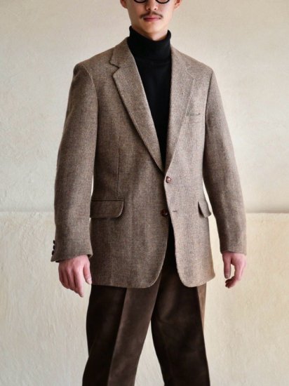 1970's USA Vintage Tweed Tailored Jacket &#127482;&#127480;