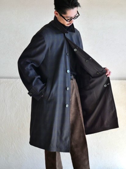 1960's Vintage Reversible Balmacaan Coat