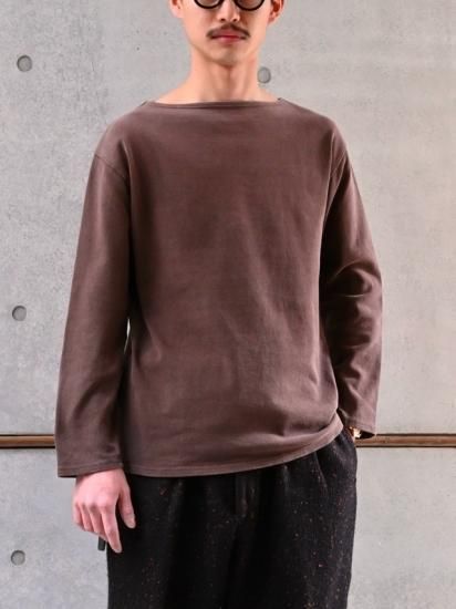 00's SaintJames Basque Shirt, Fade-BROWN