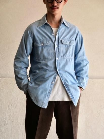 1970's MontgomaryWord Chambray Shirt