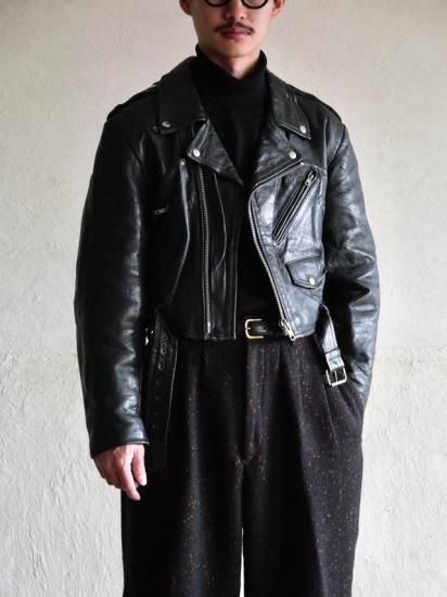 1980's UK Leather Riders Short Jacket