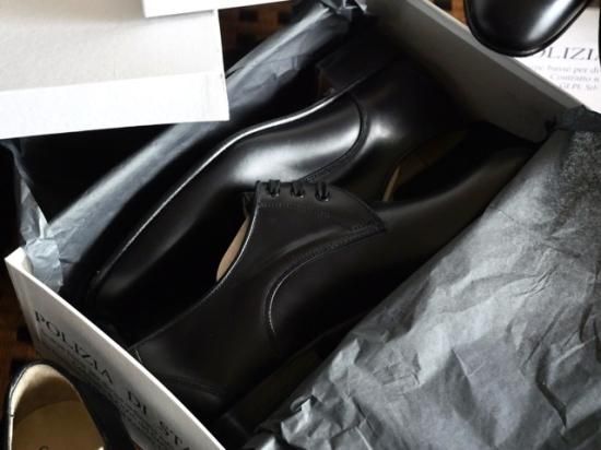 DEADSTOCK 90's Carabinieri(Italian Police Force) Leather