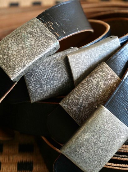 Vintage German ARMY Leather Belt