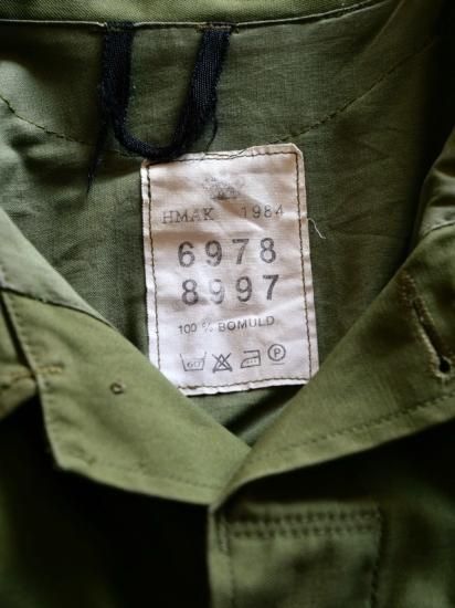 1984's Danish Military Vintage Field Jacket