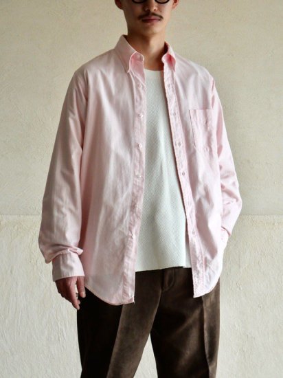 1990's~ BrooksBrothers Shirt, Made in USA / Pink