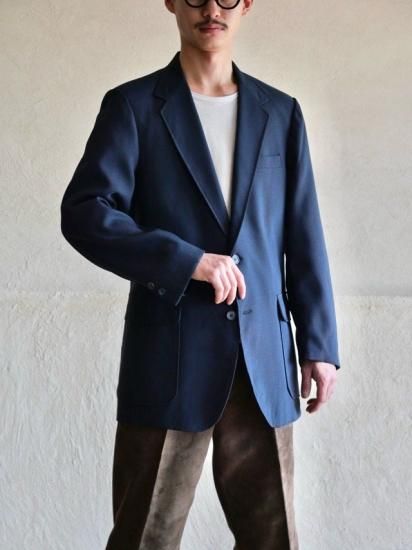 1980's Vintage HAGGAR Navy Blazer