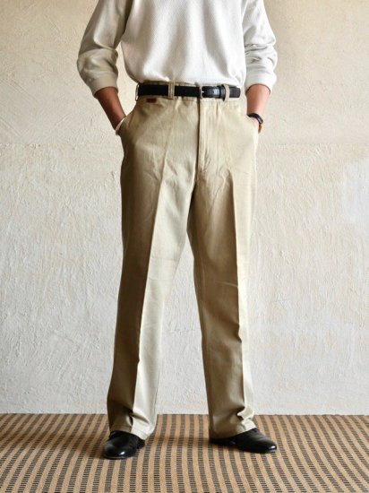 1990's Vintage RalphLauren
Straight Chino Trousers, Made in USA.
