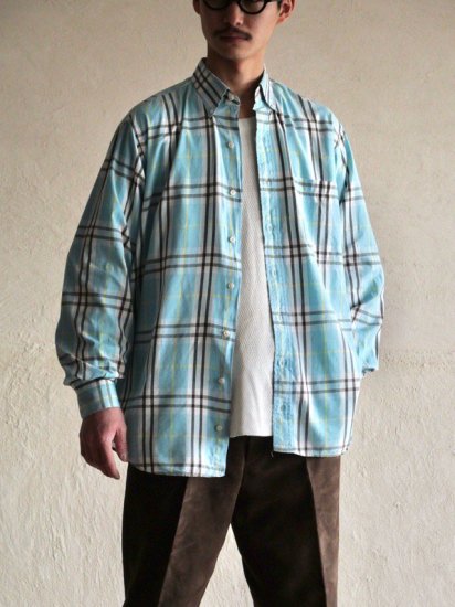 1990's Burberrys' Handwoven Cotton Check Shirt