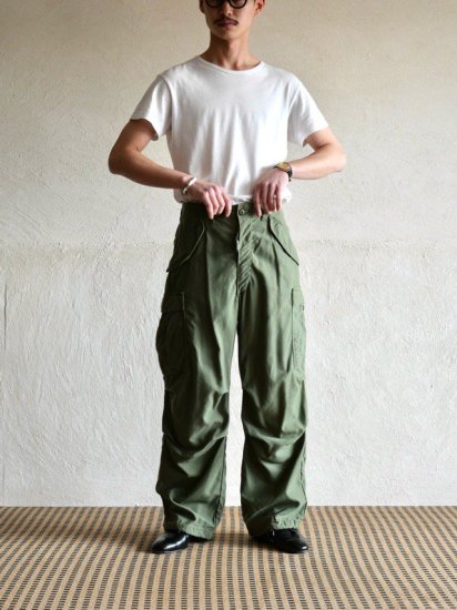1960~70's U.S.ARMY Vintage M-65 Cargo Trousers S-R