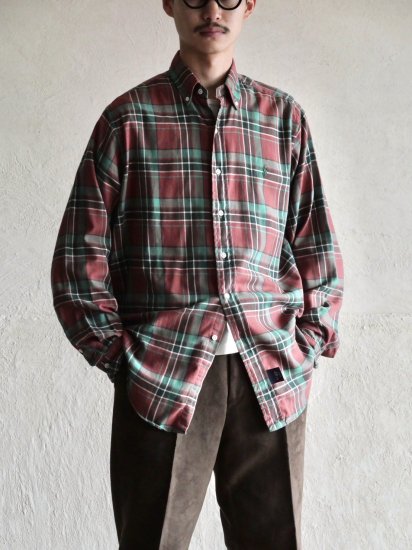 1990's Vintage RalphLauren Light Cotton Flannel Shirt