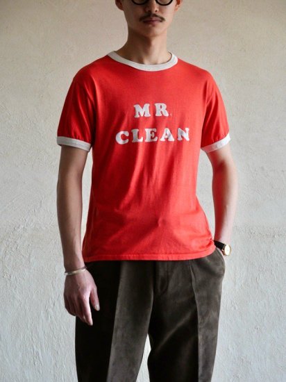 1980's Canadian Vintage Printed T-shirt "MR.CLEAN"