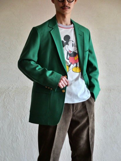 1970's USA Vintage Parks GREEN-Blazer