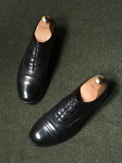 1980's Vintage  Johnston & Murphy  Leather Shoes,Black