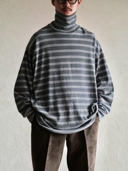 1990~00's GAP Turtle-neck Border Shirt