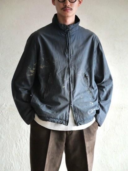 19ss Barbour Waxed Cotton Zip-up Short Blouson "STORM FOREC"