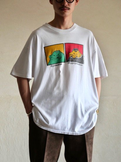 1990's Vintage Printed T-shirt "Hipp-opotamus"