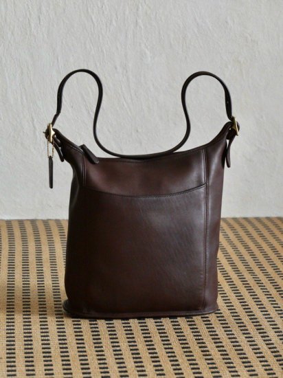 1990's Vintage COACH Leather Shoulder Bag