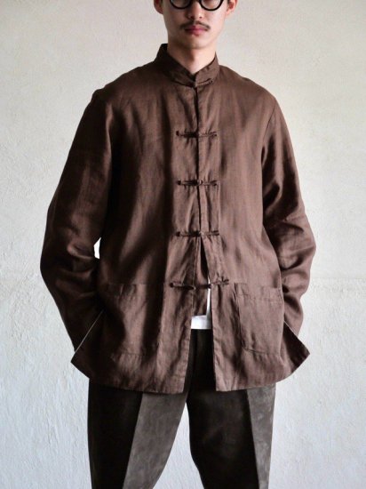 1980~90's Vintage Cotton&Linen Chinese Jacket