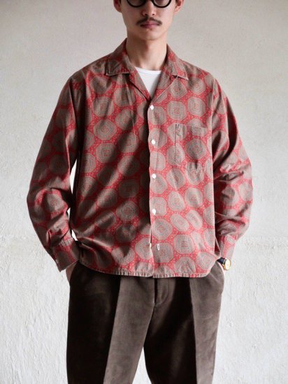 1960's Vintage Triumph Geometric Cotton Shirt