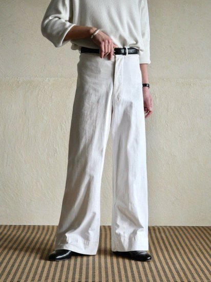 1950's Vintage U.S.NAVY Cotton Sailor Trousers