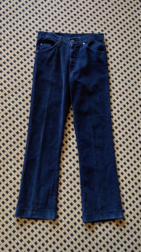 1982's Vintage Levi's517 Corduroy Pants, NAVY