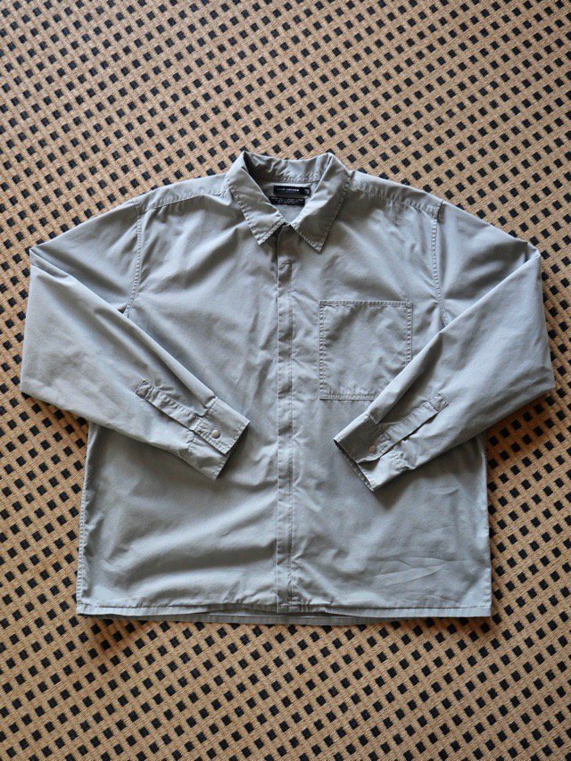 1990~00's CLUB MONACO Cotton&Nylon Zip-up Shirt