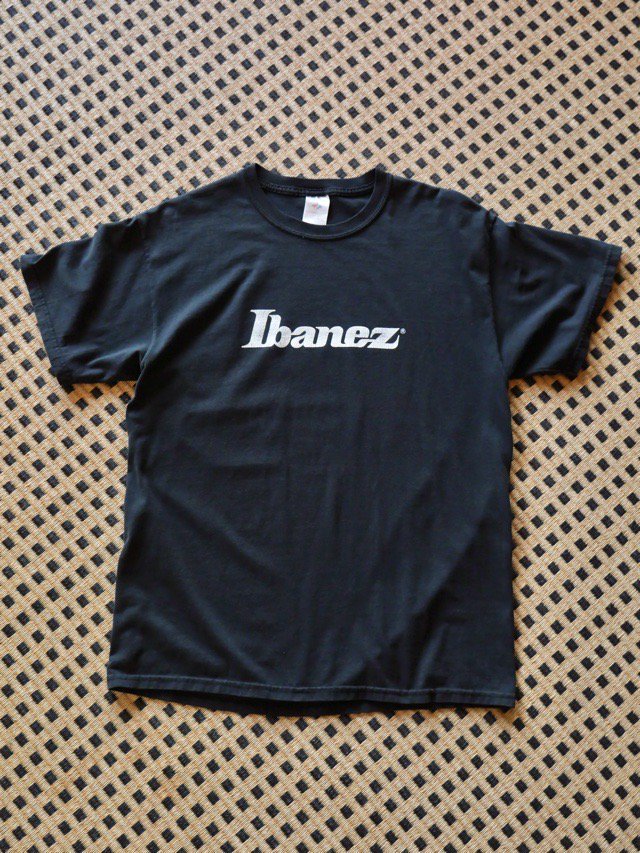 1990~00's Vintage Printed T-shirt "Ibanez"